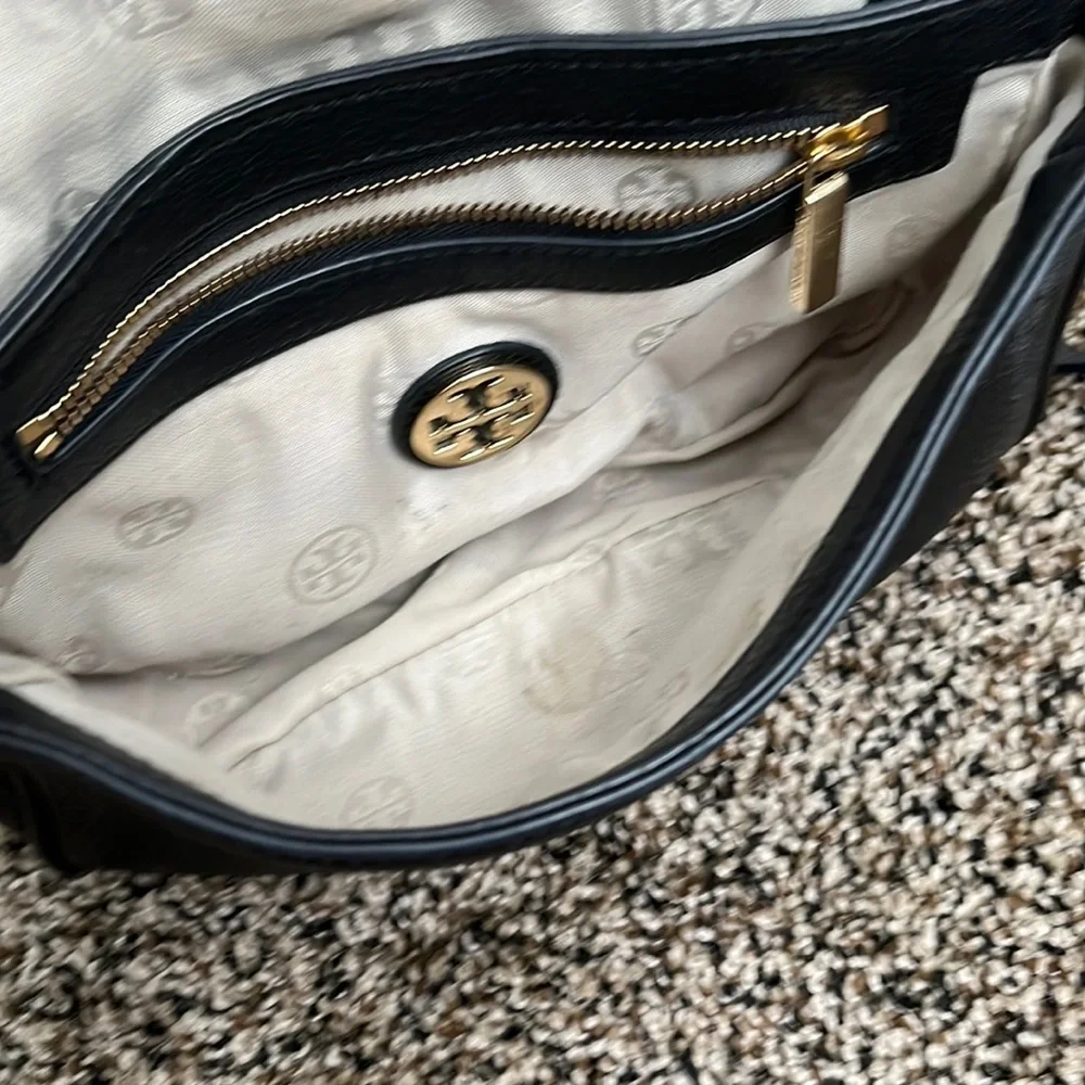 Tory Burch Small Black Crossbody, lightly used
